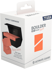 Ultimate Guard - Boulder 100+ Neon Solid Orange